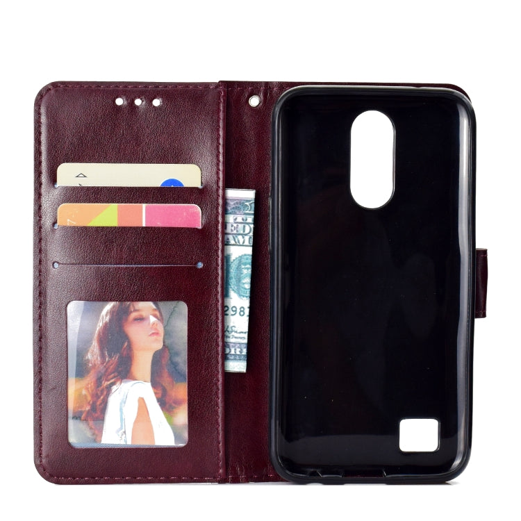 For LG K10 (2017) (EU / US Version)  Totem Flower Embossed Horizontal Flip TPU + PU Leather Case with Holder & Card Slots & Wallet