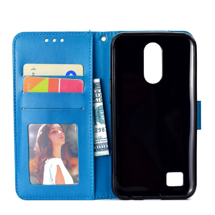 For LG K10 (2017) (EU / US Version)  Totem Flower Embossed Horizontal Flip TPU + PU Leather Case with Holder & Card Slots & Wallet