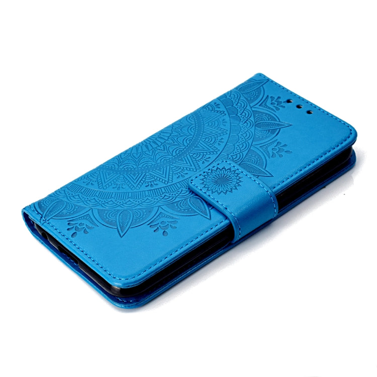 For LG K10 (2017) (EU / US Version)  Totem Flower Embossed Horizontal Flip TPU + PU Leather Case with Holder & Card Slots & Wallet