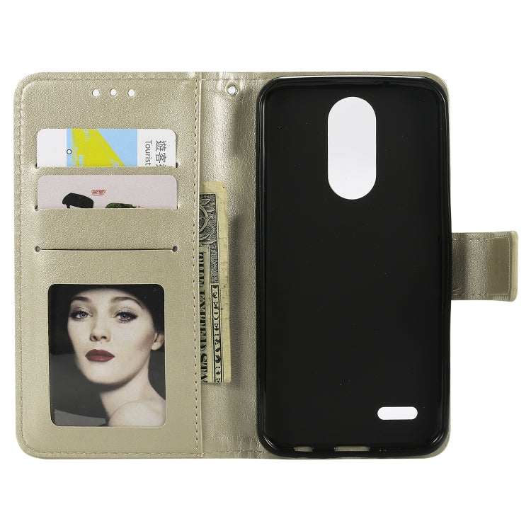 For LG K10 (2018) Totem Flower Embossed Horizontal Flip TPU + PU Leather Case with Holder & Card Slots & Wallet