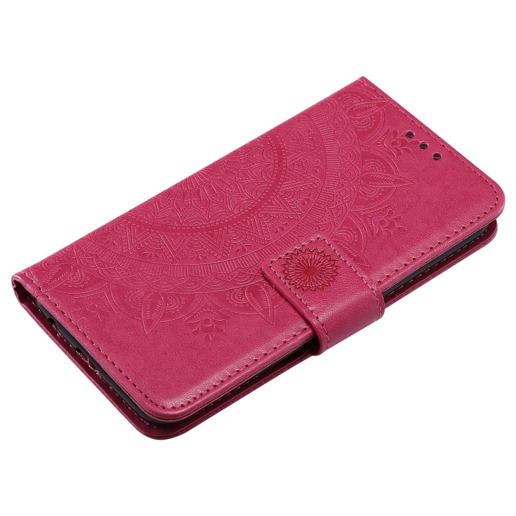 For LG K10 (2018) Totem Flower Embossed Horizontal Flip TPU + PU Leather Case with Holder & Card Slots & Wallet