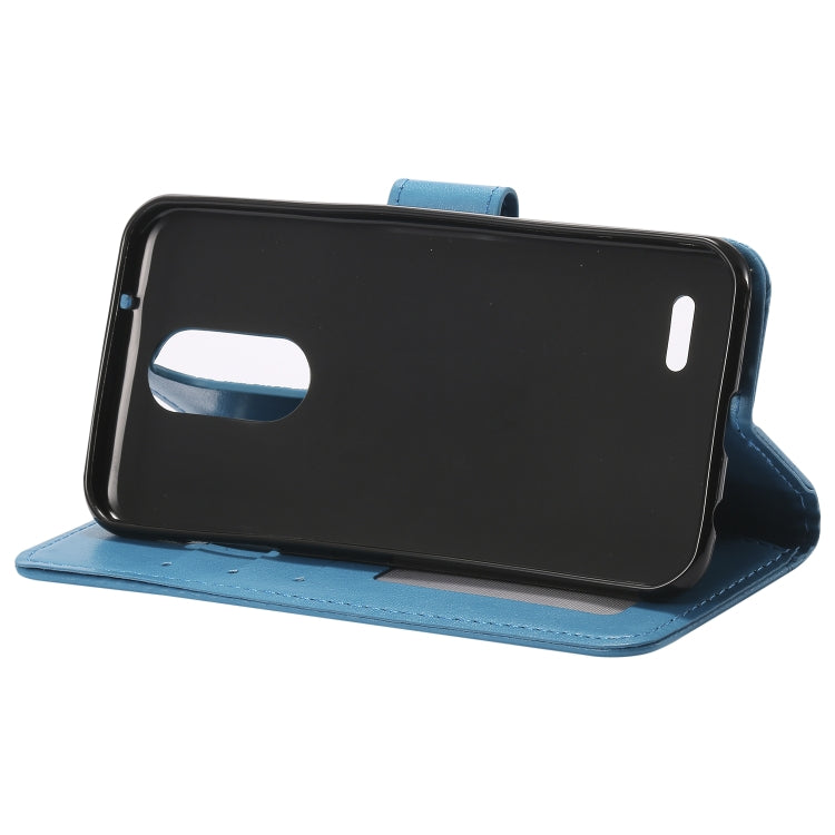 For LG K10 (2018) Totem Flower Embossed Horizontal Flip TPU + PU Leather Case with Holder & Card Slots & Wallet