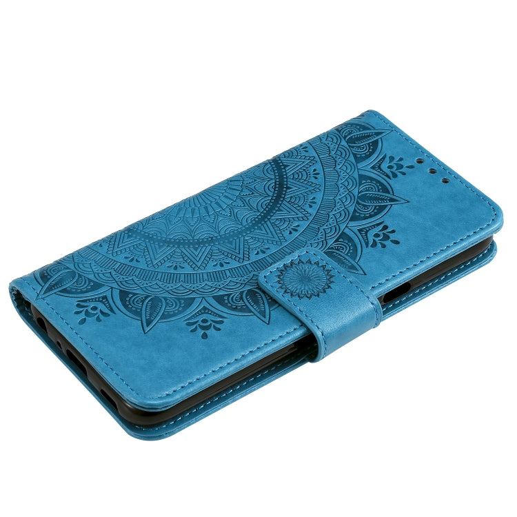For LG K40 Totem Flower Embossed Horizontal Flip TPU + PU Leather Case with Holder & Card Slots & Wallet
