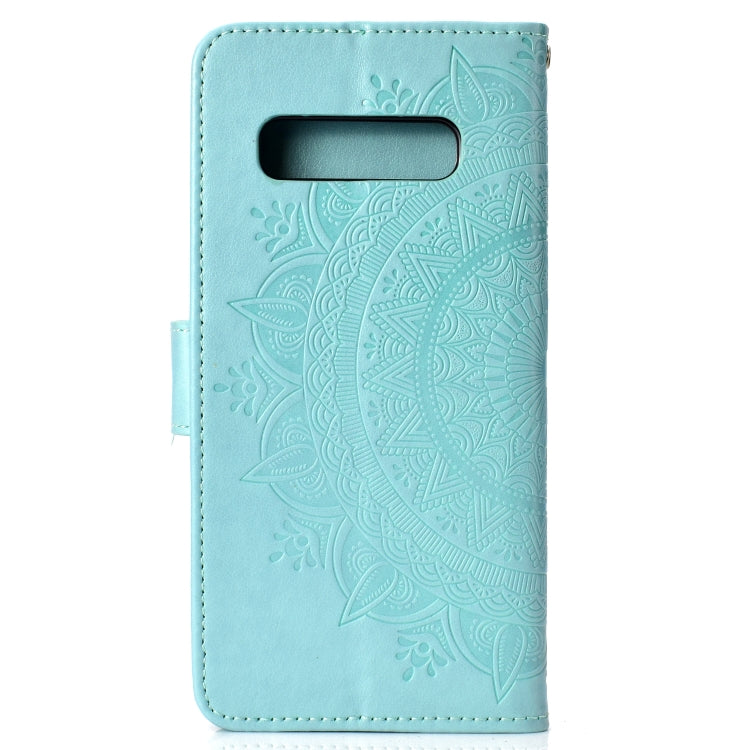 For V60 ThinQ 5G Totem Flower Embossed Horizontal Flip TPU + PU Leather Case with Holder & Card Slots & Wallet