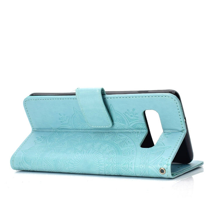 For V60 ThinQ 5G Totem Flower Embossed Horizontal Flip TPU + PU Leather Case with Holder & Card Slots & Wallet