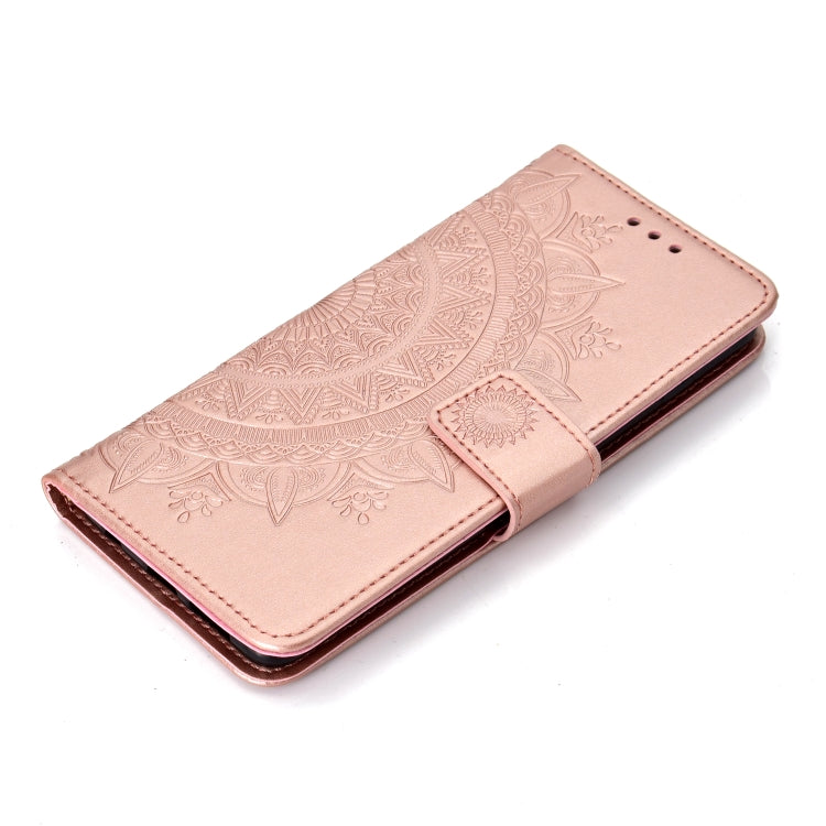 For V60 ThinQ 5G Totem Flower Embossed Horizontal Flip TPU + PU Leather Case with Holder & Card Slots & Wallet