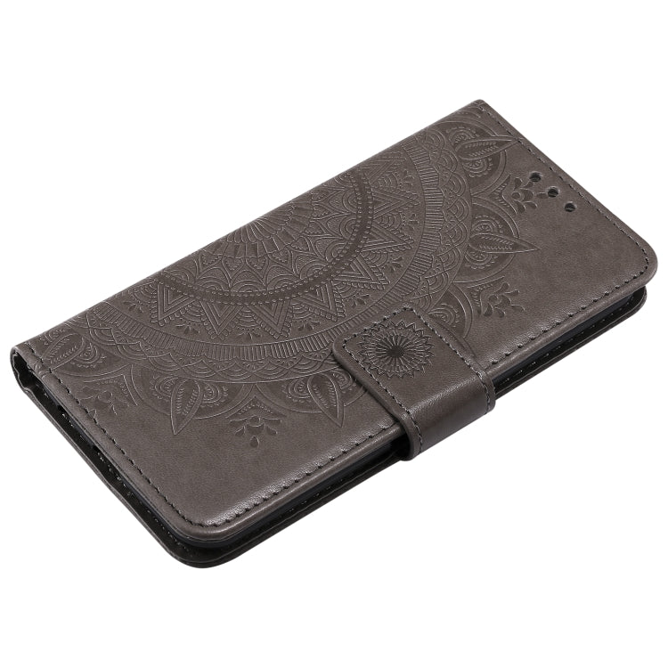 For LG X210 Totem Flower Embossed Horizontal Flip TPU + PU Leather Case with Holder & Card Slots & Wallet