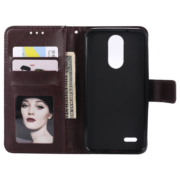 For LG X210 Totem Flower Embossed Horizontal Flip TPU + PU Leather Case with Holder & Card Slots & Wallet