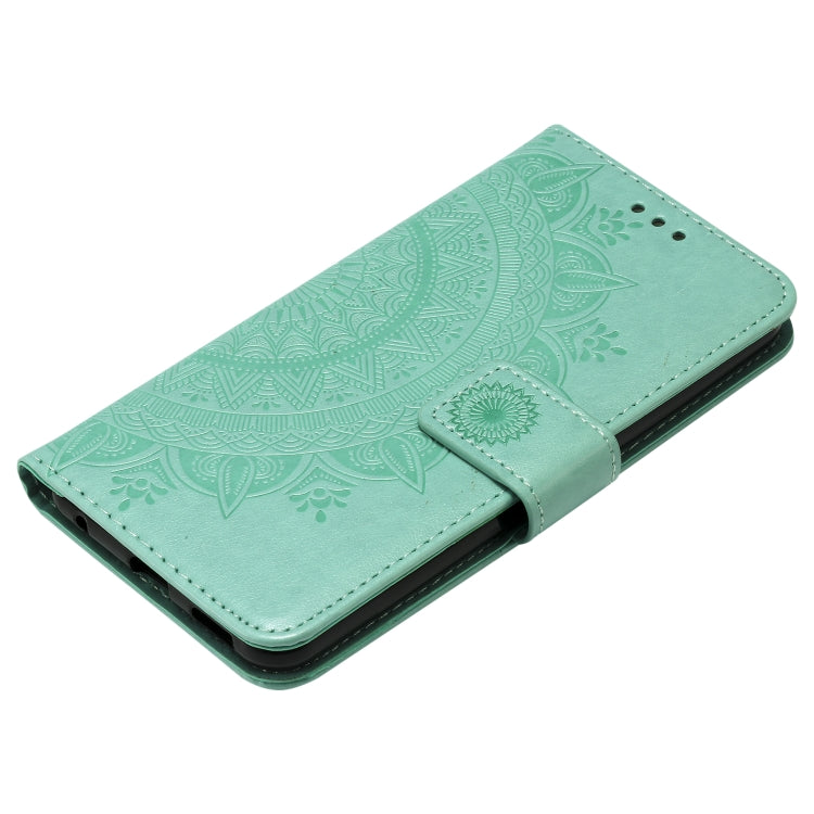 For LG V30 Totem Flower Embossed Horizontal Flip TPU + PU Leather Case with Holder & Card Slots & Wallet