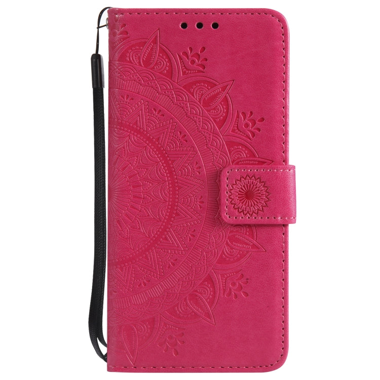For LG V30 Totem Flower Embossed Horizontal Flip TPU + PU Leather Case with Holder & Card Slots & Wallet