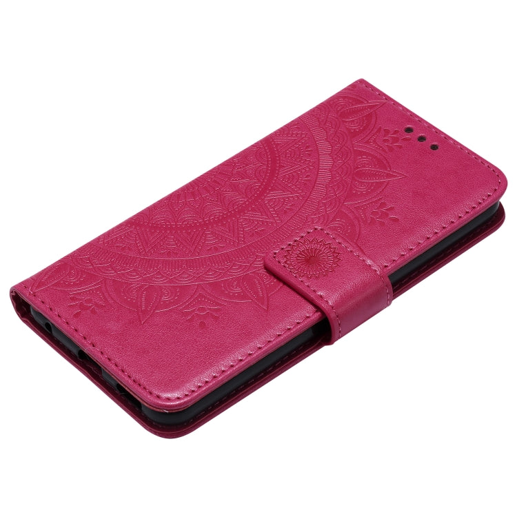 For LG V30 Totem Flower Embossed Horizontal Flip TPU + PU Leather Case with Holder & Card Slots & Wallet