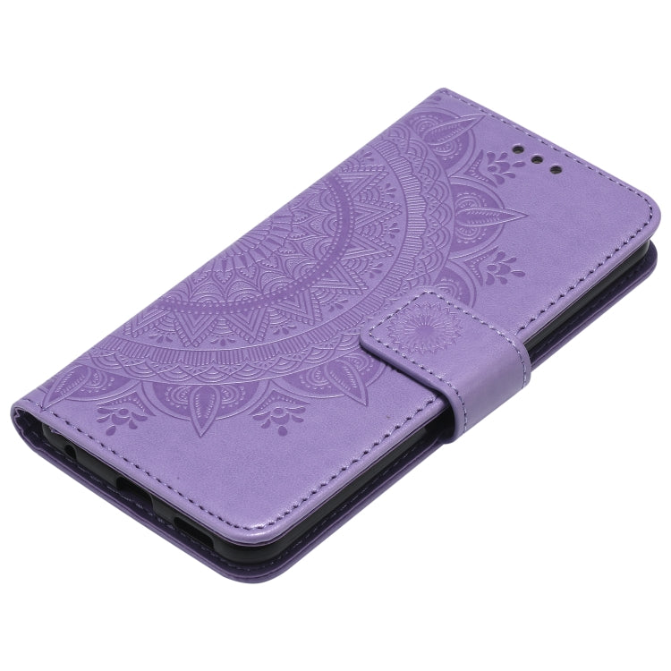 For LG V30 Totem Flower Embossed Horizontal Flip TPU + PU Leather Case with Holder & Card Slots & Wallet