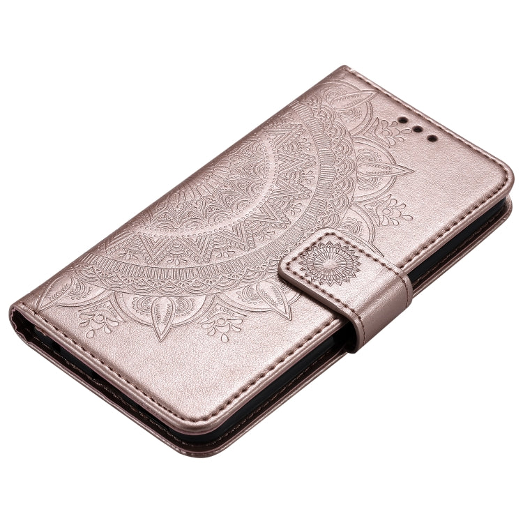 For LG V30 Totem Flower Embossed Horizontal Flip TPU + PU Leather Case with Holder & Card Slots & Wallet