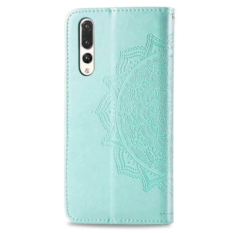 For Huawei P20 Pro Halfway Mandala Embossing Pattern Horizontal Flip Leather Case with Holder & Card Slots & Wallet & Lanyard