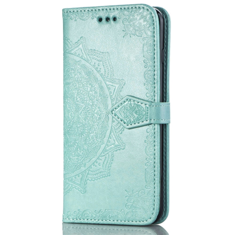 For Huawei P30 Pro Halfway Mandala Embossing Pattern Horizontal Flip Leather Case with Holder & Card Slots & Wallet & Lanyard