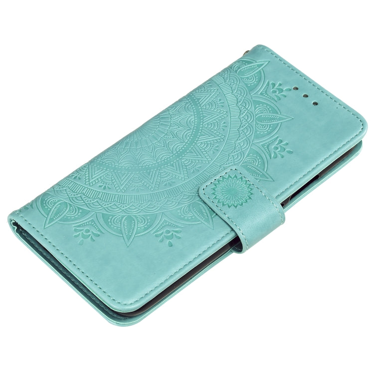 For Huawei Mate 30 Lite Totem Flower Embossed Horizontal Flip TPU + PU Leather Case with Holder & Card Slots & Wallet
