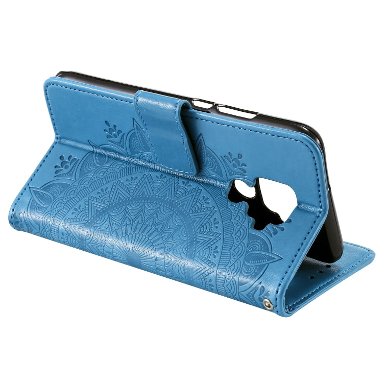 For Huawei Mate 30 Lite Totem Flower Embossed Horizontal Flip TPU + PU Leather Case with Holder & Card Slots & Wallet