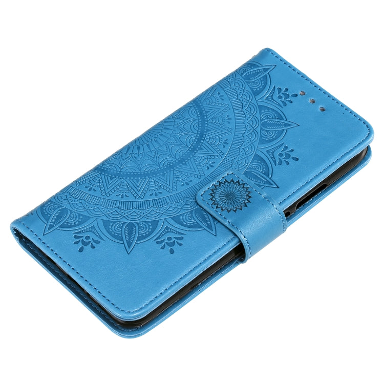 For Huawei Mate 30 Lite Totem Flower Embossed Horizontal Flip TPU + PU Leather Case with Holder & Card Slots & Wallet