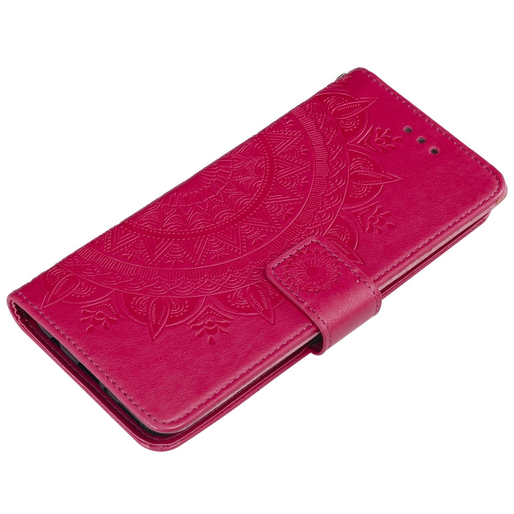 For Huawei Mate 30 Lite Totem Flower Embossed Horizontal Flip TPU + PU Leather Case with Holder & Card Slots & Wallet