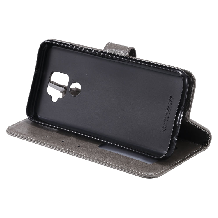 For Huawei Mate 30 Lite Totem Flower Embossed Horizontal Flip TPU + PU Leather Case with Holder & Card Slots & Wallet