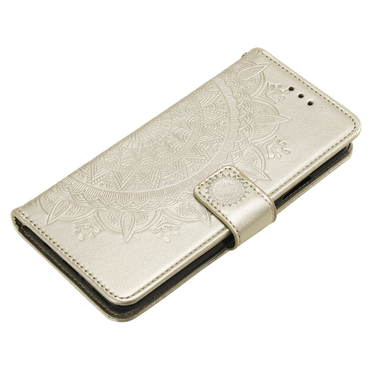 For Huawei Mate 30 Lite Totem Flower Embossed Horizontal Flip TPU + PU Leather Case with Holder & Card Slots & Wallet