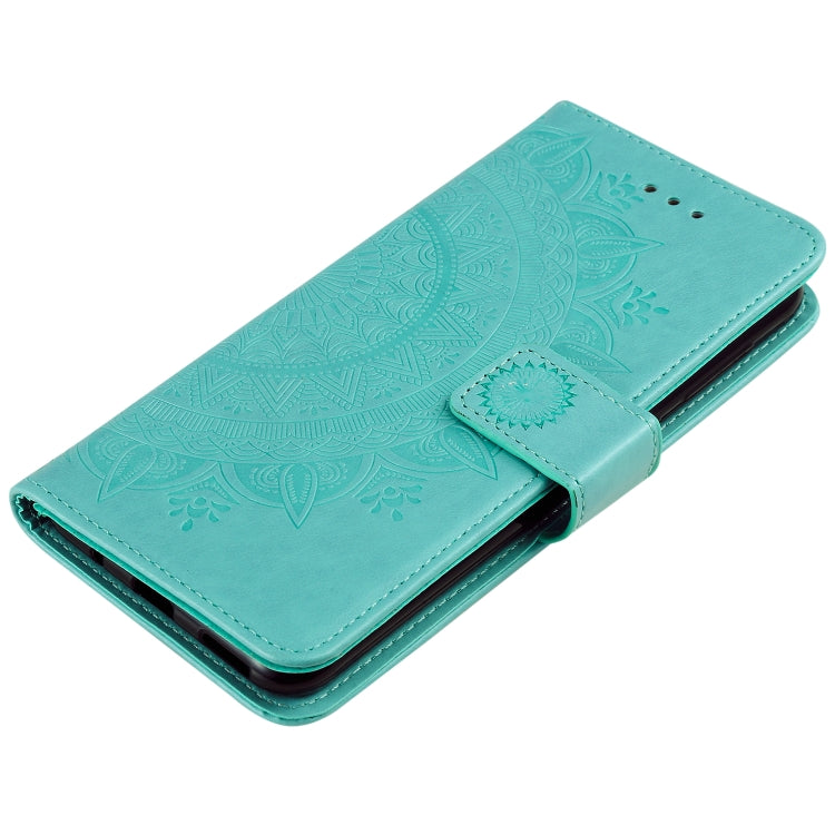 For Huawei nova 5 Totem Flower Embossed Horizontal Flip TPU + PU Leather Case with Holder & Card Slots & Wallet