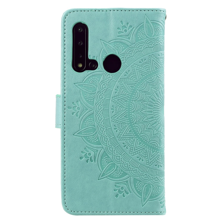 For Huawei P20 Lite (2019) Totem Flower Embossed Horizontal Flip TPU + PU Leather Case with Holder & Card Slots & Wallet
