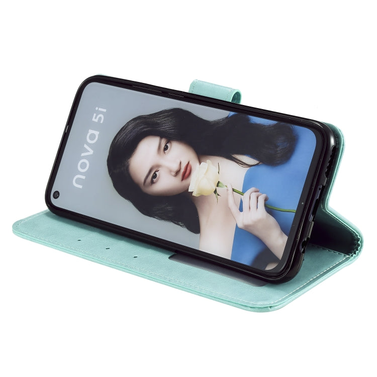 For Huawei P20 Lite (2019) Totem Flower Embossed Horizontal Flip TPU + PU Leather Case with Holder & Card Slots & Wallet