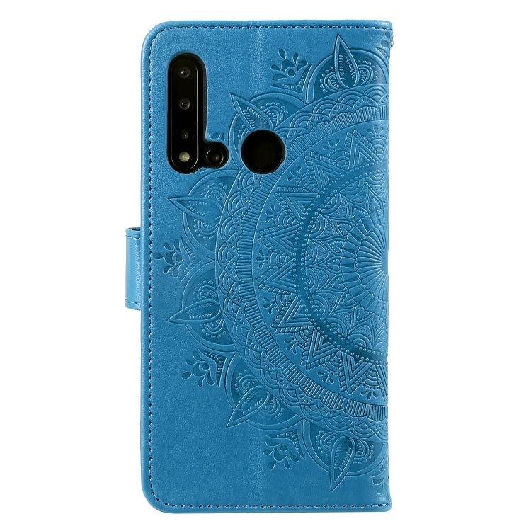 For Huawei P20 Lite (2019) Totem Flower Embossed Horizontal Flip TPU + PU Leather Case with Holder & Card Slots & Wallet