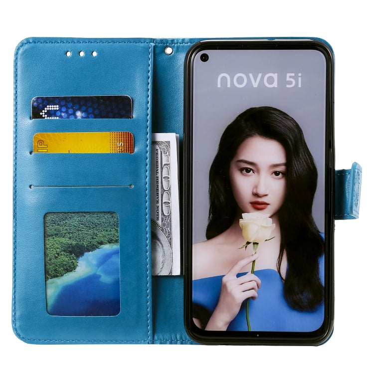 For Huawei P20 Lite (2019) Totem Flower Embossed Horizontal Flip TPU + PU Leather Case with Holder & Card Slots & Wallet