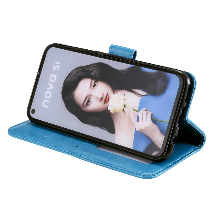 For Huawei P20 Lite (2019) Totem Flower Embossed Horizontal Flip TPU + PU Leather Case with Holder & Card Slots & Wallet