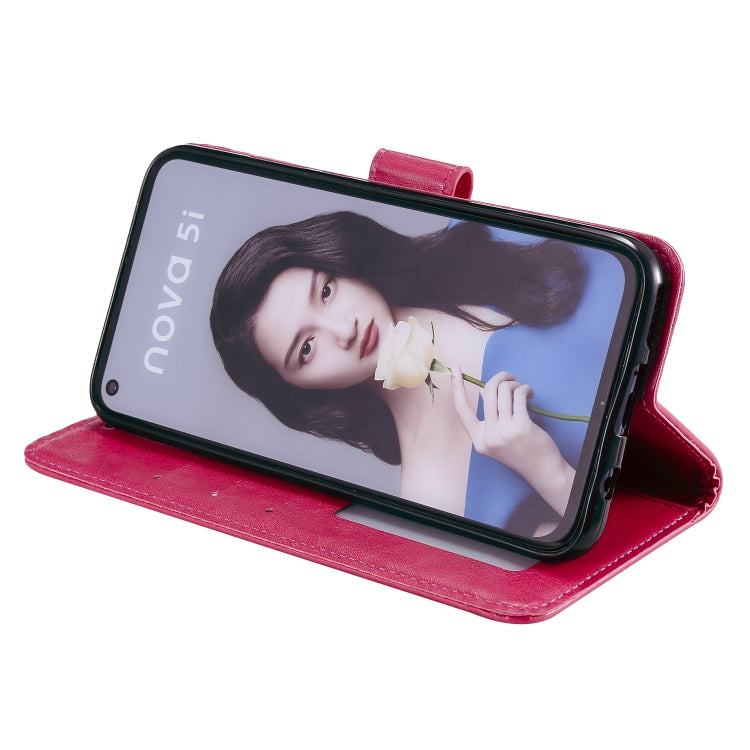 For Huawei P20 Lite (2019) Totem Flower Embossed Horizontal Flip TPU + PU Leather Case with Holder & Card Slots & Wallet