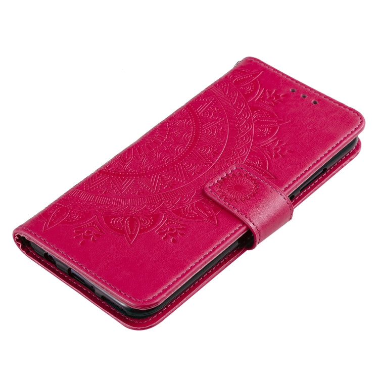 For Huawei P20 Lite (2019) Totem Flower Embossed Horizontal Flip TPU + PU Leather Case with Holder & Card Slots & Wallet