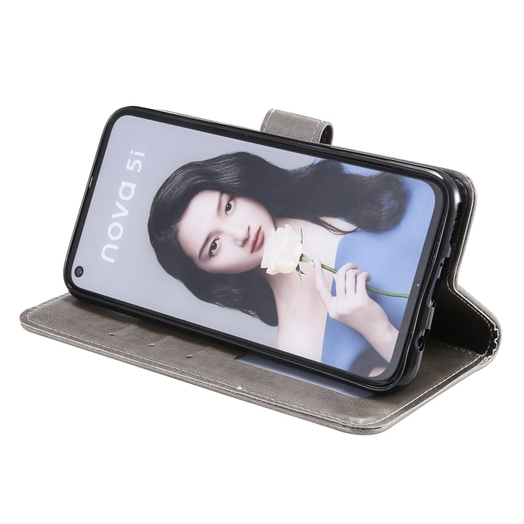 For Huawei P20 Lite (2019) Totem Flower Embossed Horizontal Flip TPU + PU Leather Case with Holder & Card Slots & Wallet