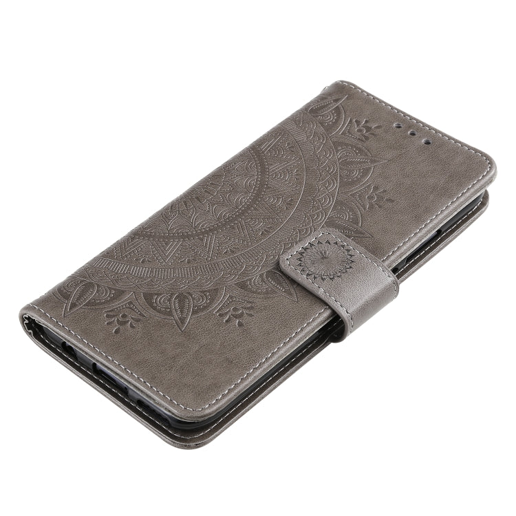 For Huawei P20 Lite (2019) Totem Flower Embossed Horizontal Flip TPU + PU Leather Case with Holder & Card Slots & Wallet