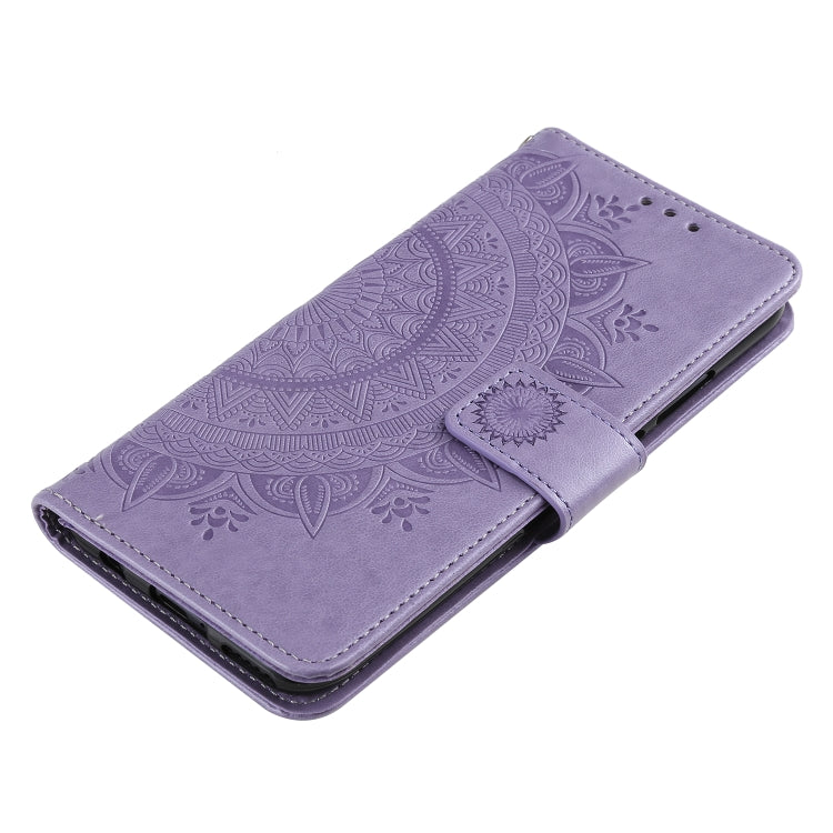 For Huawei P20 Lite (2019) Totem Flower Embossed Horizontal Flip TPU + PU Leather Case with Holder & Card Slots & Wallet