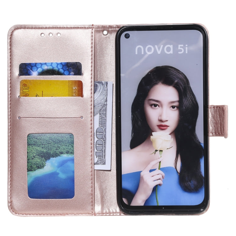 For Huawei P20 Lite (2019) Totem Flower Embossed Horizontal Flip TPU + PU Leather Case with Holder & Card Slots & Wallet