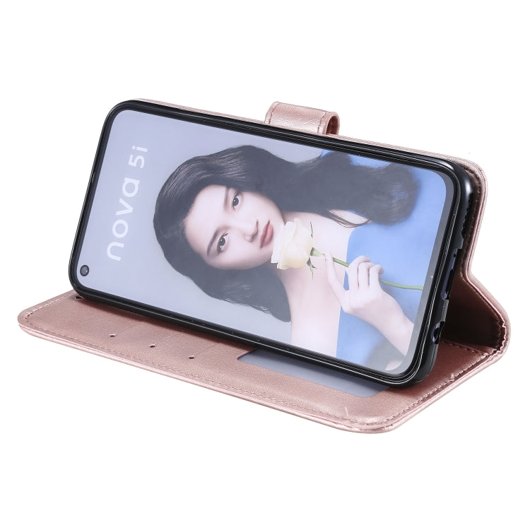 For Huawei P20 Lite (2019) Totem Flower Embossed Horizontal Flip TPU + PU Leather Case with Holder & Card Slots & Wallet