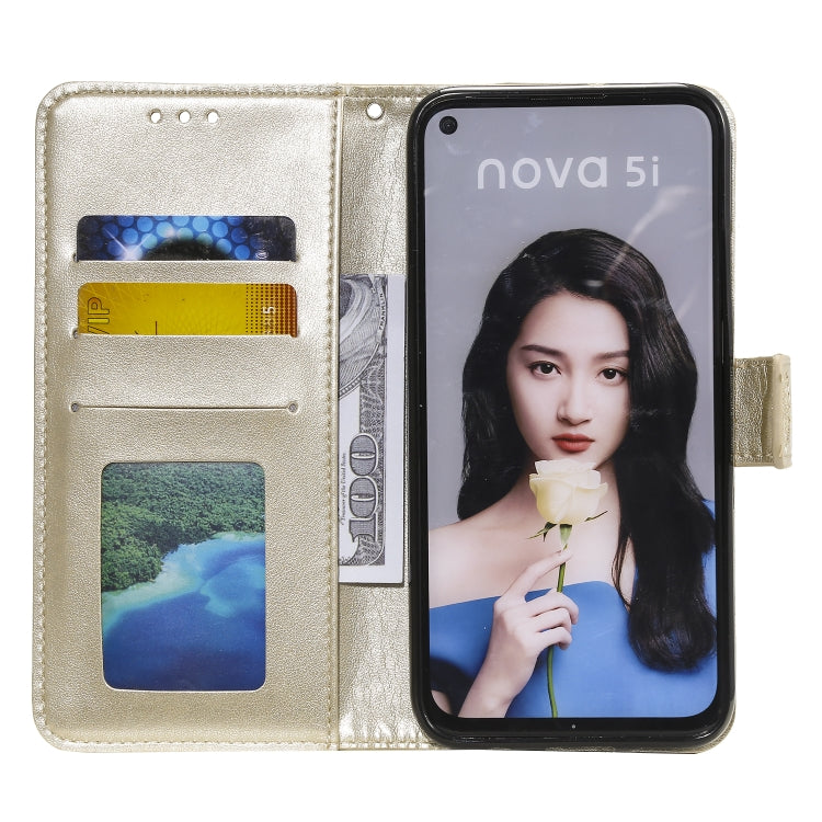 For Huawei P20 Lite (2019) Totem Flower Embossed Horizontal Flip TPU + PU Leather Case with Holder & Card Slots & Wallet