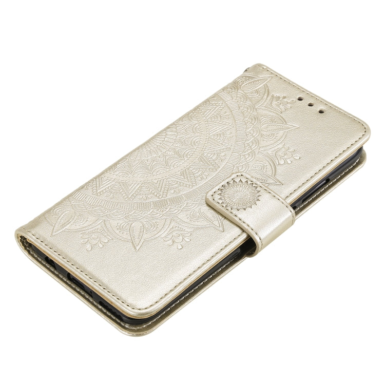 For Huawei P20 Lite (2019) Totem Flower Embossed Horizontal Flip TPU + PU Leather Case with Holder & Card Slots & Wallet
