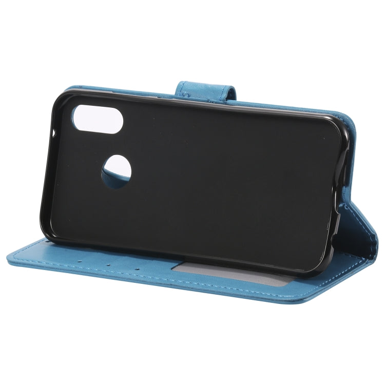 For Huawei P20 Lite Totem Flower Embossed Horizontal Flip TPU + PU Leather Case with Holder & Card Slots & Wallet
