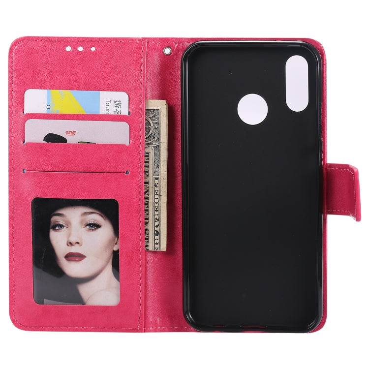 For Huawei P20 Lite Totem Flower Embossed Horizontal Flip TPU + PU Leather Case with Holder & Card Slots & Wallet