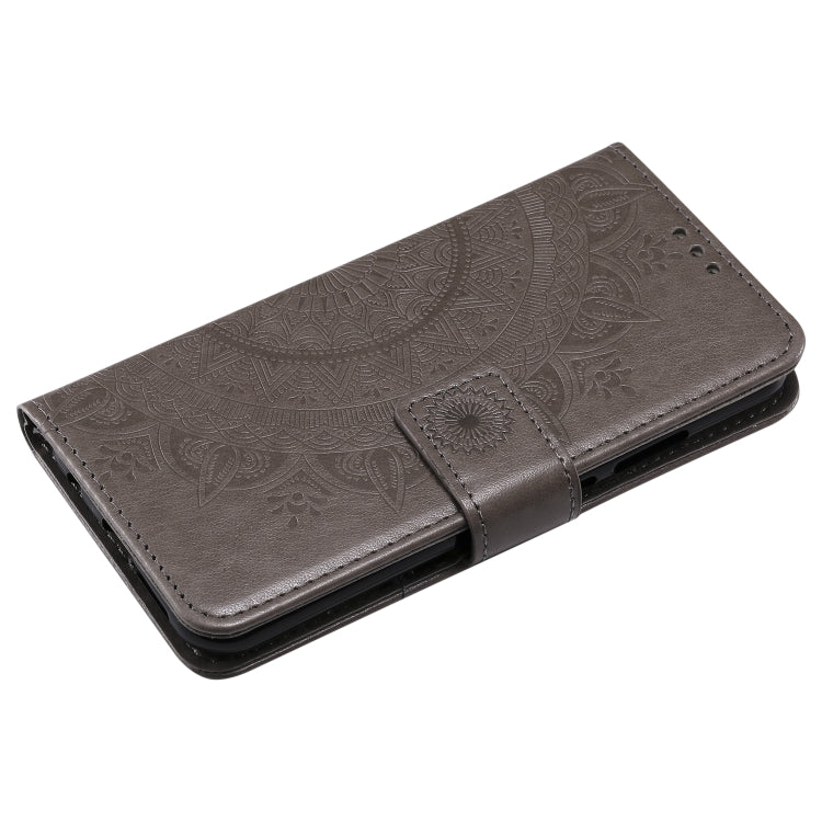 For Huawei P20 Lite Totem Flower Embossed Horizontal Flip TPU + PU Leather Case with Holder & Card Slots & Wallet