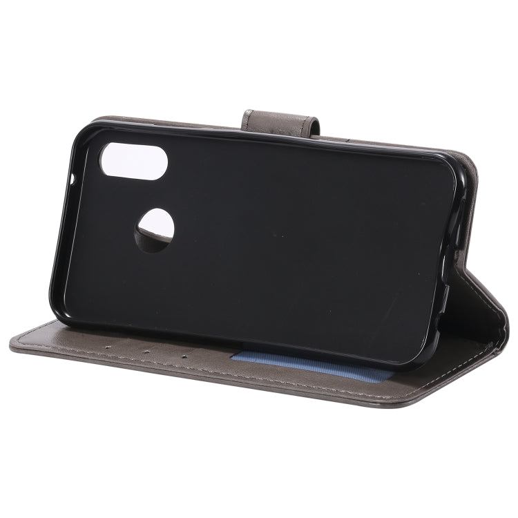 For Huawei P20 Lite Totem Flower Embossed Horizontal Flip TPU + PU Leather Case with Holder & Card Slots & Wallet