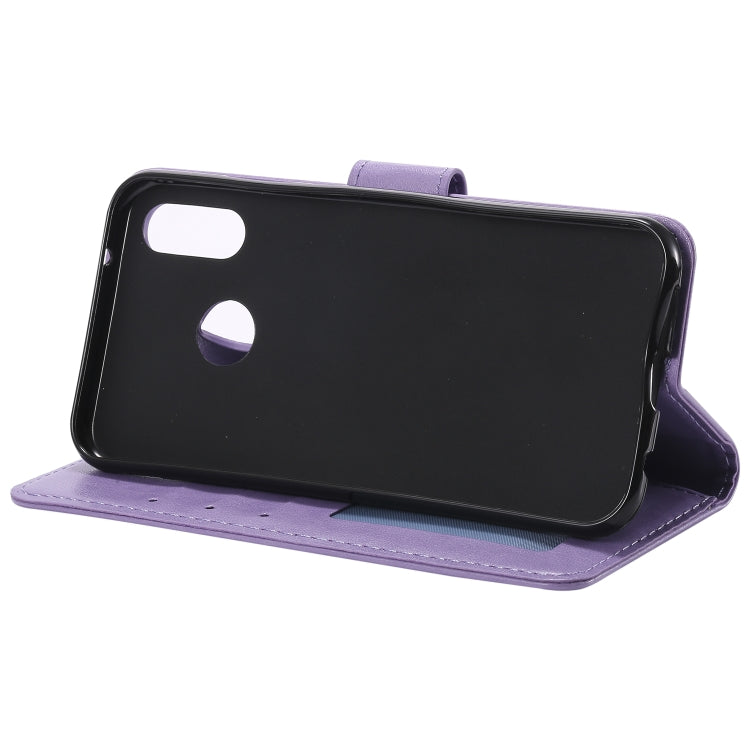 For Huawei P20 Lite Totem Flower Embossed Horizontal Flip TPU + PU Leather Case with Holder & Card Slots & Wallet