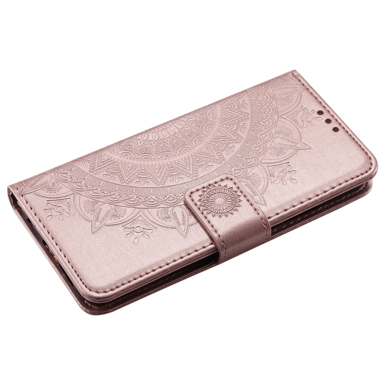 For Huawei P20 Lite Totem Flower Embossed Horizontal Flip TPU + PU Leather Case with Holder & Card Slots & Wallet
