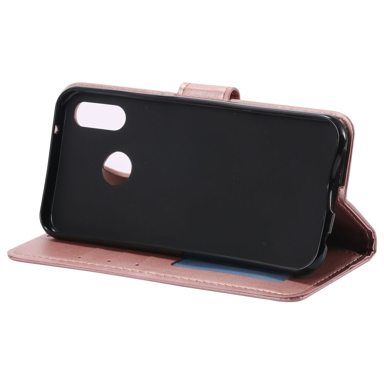For Huawei P20 Lite Totem Flower Embossed Horizontal Flip TPU + PU Leather Case with Holder & Card Slots & Wallet