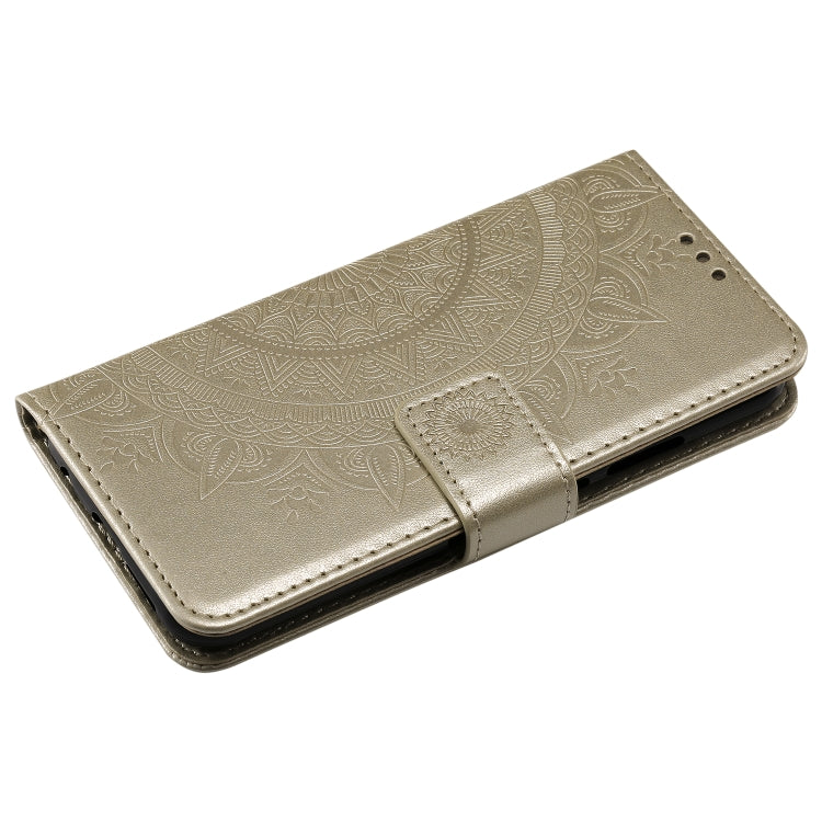 For Huawei P20 Lite Totem Flower Embossed Horizontal Flip TPU + PU Leather Case with Holder & Card Slots & Wallet