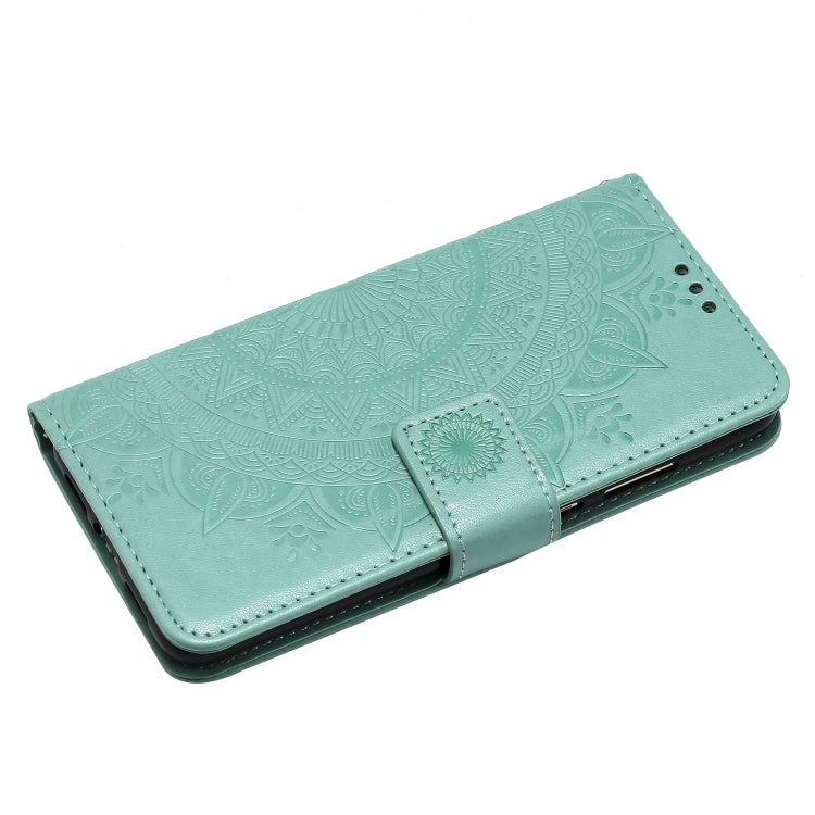 For Huawei P20 Totem Flower Embossed Horizontal Flip TPU + PU Leather Case with Holder & Card Slots & Wallet