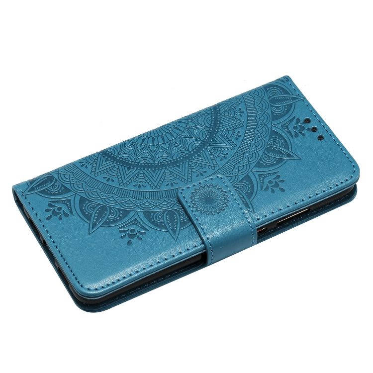 For Huawei P20 Totem Flower Embossed Horizontal Flip TPU + PU Leather Case with Holder & Card Slots & Wallet